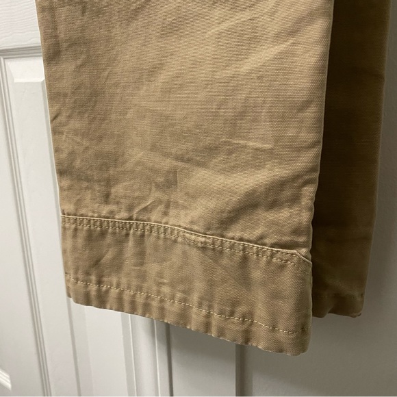 Eddie Bauer NWT Straight Fit Chino Jeans in Tan 35/32 - Picture 4 of 7